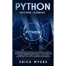 Python 기계 학습은 유용한 연습 및 예제가 포함된 Keras Numpy Scikit Learn Tensorflow와 같은 Pyth, 단일옵션