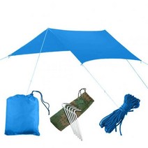 스카이어닝 캐노피 천막 테라스 썬룸 차양막 뜨거운 3x3m 태양 쉼터 차양 보호 야외 정원 텐트 천막 천 휴, 02 파란