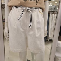 올리비아로렌 린넨 4부 반바지