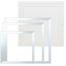 알루미늄점검수 밀폐형 폐쇄식 플라스틱 pvc 점검구, 06.T형알루미늄 싱글형 450mm