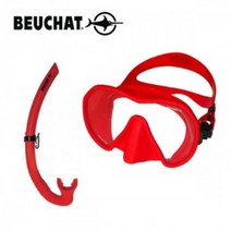 부샤 프리다이빙세트3[맥럭스S+스파이], 블랙