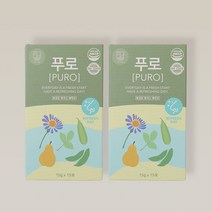 더나을 푸로 쑥부쟁이 작두콩 수세미 유근피 진액 차 즙, 오픈이벤트 푸로2BOX (30포)