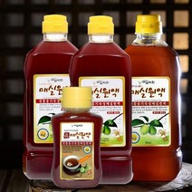 [매실락원]매실원액3병(900ml)*3병+ 매실원액1병(150ml), 4병, 상세페이지 참조