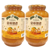 본비 유자 생강차 2kg x 2개