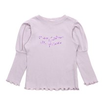 [리틀그라운드9]PU)룰라비-레터링퍼프티셔츠73122-330-02 딜 여아티셔츠 아동티셔츠