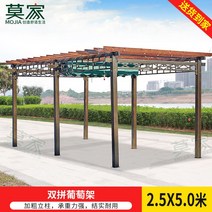 전원주택 SLP 캐노피 스카이어닝 가제보 루프탑 썬테크 파고라 휴식 그네 테이블 세트 바베큐, G.  2.5x5M