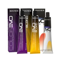 셀렉티브 에보 염색약 100ml 새치커버+산화제, 10.4 구릿빛 띤 매우 옅은 블론드, 1개