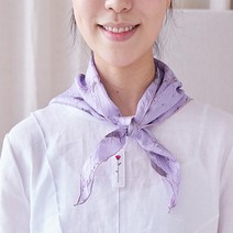 생활한복 개량한복 천연염색 인견 스카프