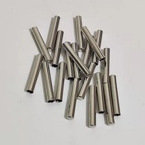 온도 센서 딥 드로잉 DS18B20 PT100 니켈 도금 황동 프로브 써모웰 열전대 보호 쉘 20 개입, 08 6mm x 25mm (OD x L)