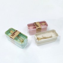다이소 도시락통 전자레인지 예쁜 유치원 피크닉, 3단 베이지