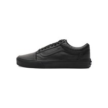 [국내정식매장] VANS 남녀공용 운동화 올드스쿨 - (레더) 블랙 VN0003Z6L3A1 Old Skool (Leather) black