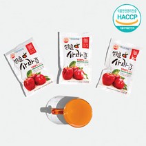 [HACCP인증] 청목농원 100% 밀양 얼음골 사과즙 산지직송 120ml x 25포