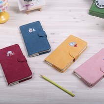 설렘설렘 장 다이어리 만년형 천 패브릭 양장 2022 다이어리 스케쥴러 플래너 날짜기입형 [5% 추가할인], 와인