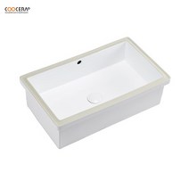 쿠세라 CC-740B 언더카운터세면기(자동폽업+트랩포함), 벽배수용P트랩, 상세페이지 참조