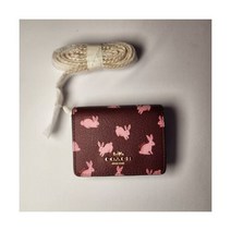 Coach CF527 Mini Wallet On Chain Rabbit Lunar New Year Purse Crossbody