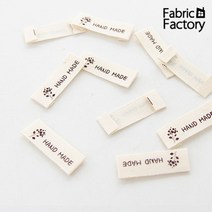 라벨 부자재 10개 세트 면라벨 네츄럴 안개꽃 0254 ZZ