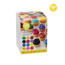 윌튼 아이싱칼라 미니 12색 세트, 10세트