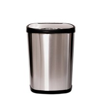 모지 자동센서 휴지통 42L MNT-R13, 1개, 실버