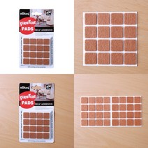 마트498 사각 바닥보호패드 2CM32P 바닥긁힘방지 층간소음재 바닥완충재 바닥미끄럼방지 장판눌림 가구패드