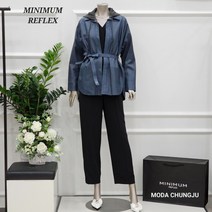 MD 니트 후드 탈부착 리얼 양가죽 자켓 MD MXAKLJ2960 M