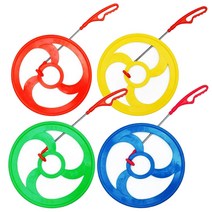 베스트 굴렁쇠 37cm 체육 민속놀이 전통게임 쓸모없는 선물, 베스트굴렁쇠-옐로우