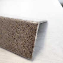 BMC 인조대리석 마루굽틀 80X80X1000 현관 인테리어자재 마루귀틀 귀틀 타일 마감재 재료분리대 (베네치안샌드 컬러) 10개