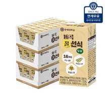 연세두유 16곡 꿀선식 두유 72팩, 1세트