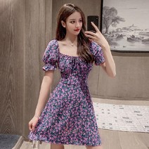 해외여행여름옷 동남아 원피스 오프숄더 꽃무늬 휴양지