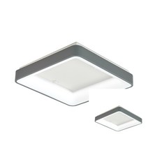 LED 사각도넛 방등 60W LED등 천정등 전등 형광등교체 방조명, 화이트