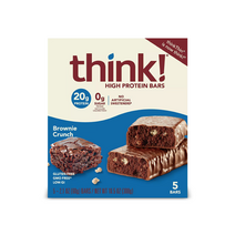 씽크 하이 프로틴 브라우니 크런치 바 5개입, 300g