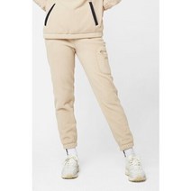 [AK PLAZA] [아키클래식]스탠다드핏플리스포켓팬츠베이지