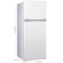 1인가구 냉장고 150리터 180리터 100리터 500리터 300리터 양문형 소형, TCL 화이트 118리터