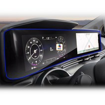 4세대 카니발 내비게이션 계기판 필름 풀커버 액정보호 강화유리 HD 나노소프트, 파노라마 풀커버 (HD나노소프트필름), 카니발 하이리무진 (KA4: 20년이후~)