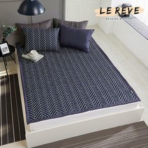 LeReve [르헤브] 헤링본 에어스킨 패드 겸 카페트 Q