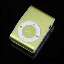 제이즈 패션 미니 USB MP3 클립 음악 미디어 플레이어 휴대용 mp3 재생 지원 마이크로 SD TF 카드 Muti 색상, [01] 기타 (ae˚) frequ, [02] -Green
