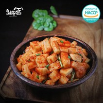 임실 회문산식품 자연애 전라도 김치 100% 국내산 재료, 깍두기, 1kg