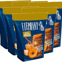 알카 엘레펀트 스퀴즈드 프레첼 허니 머스타드 어니언 70g 6개 Alka Elephant Squeezed Pretzels 독일직송