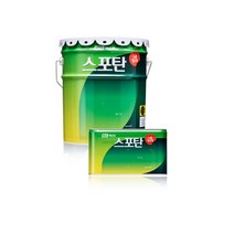 미소페인트]화장실 목욕탕 옥상 지하층 등 비노출 부분 방수 KCC페인트 스포탄KS비노출방수재 20kg, 스포탄KS비노출방수재20kg-흑색