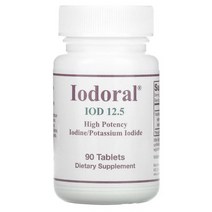 옵티목스 IODORAL IOD-12.5 요오드 아이오딘 12.5mg 90정 IODINE