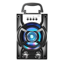 가정용노래방기계 차량용 코인노래방 오락실 무선 블루투스 스피커 스테레오 서브 우퍼 TF, 마이크 없음