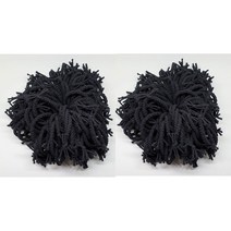 얌뚱이 꽈배기 20개 머리끈 칼라 검정 헤어 밴드 팔찌 악세사리 선물