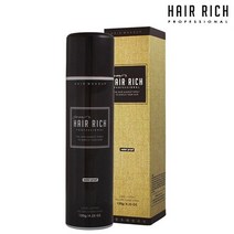 박명수헤어리치 헤어리치 흑채 스프레이 120g, 흑색/단일상품