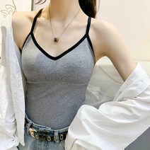 [KT알파쇼핑]여자 나시 캐주얼 여름 바캉스 클럽 코디 복장 끈나시