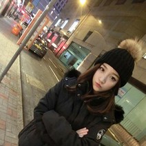 털 방울 비니