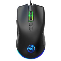 매크로마우스 게이밍 인체공학 RGB 무소은 마우스 하이엔드 새로운 USB 유선 7 버튼 LED 백라이트 조정 가능한 6400 인치 당 점 컴퓨터 매크로 프로그래밍, [01] without box
