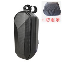 힐롭 전동킥보드 헤드백 하드케이스 EVA 방수 폴딩 바이크 밸런서 첫 가방, 01. 5L, 02. YA303 라지 블랙 레인커버