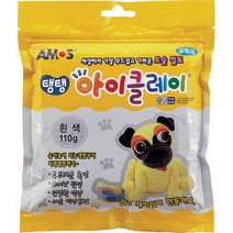 [117433]5000 탱탱 아이클레이 파우치 흰색(110g), 흰색117433, 1개