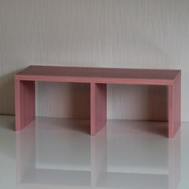 양지책장 공간분할선반 삼발이 소품 정리 수납장 미니진열장 쇼케이스 화분선반 틈새책장 받침대 장난감 미니어쳐 피규어, 삼발이560 진달래