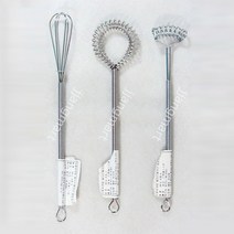 스테인레스 미니 거품기 H1408, C(기본형)