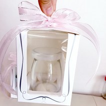 이홈베이킹 다용도 고급 1구창상자(유리병 캔들소 푸딩병 수제쨈), 1개